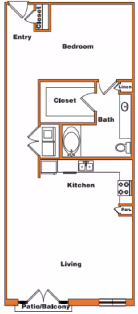 Unit 207 207 floor plan